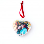 Шар СЕРДЦЕ прозрач пластик 85х85х25мм